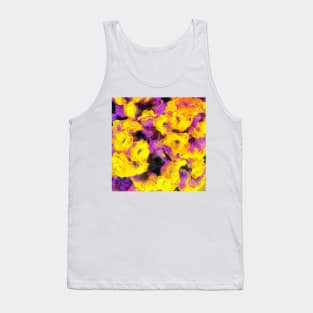 Glowing Yellow Kalanchoe Plant Tank Top